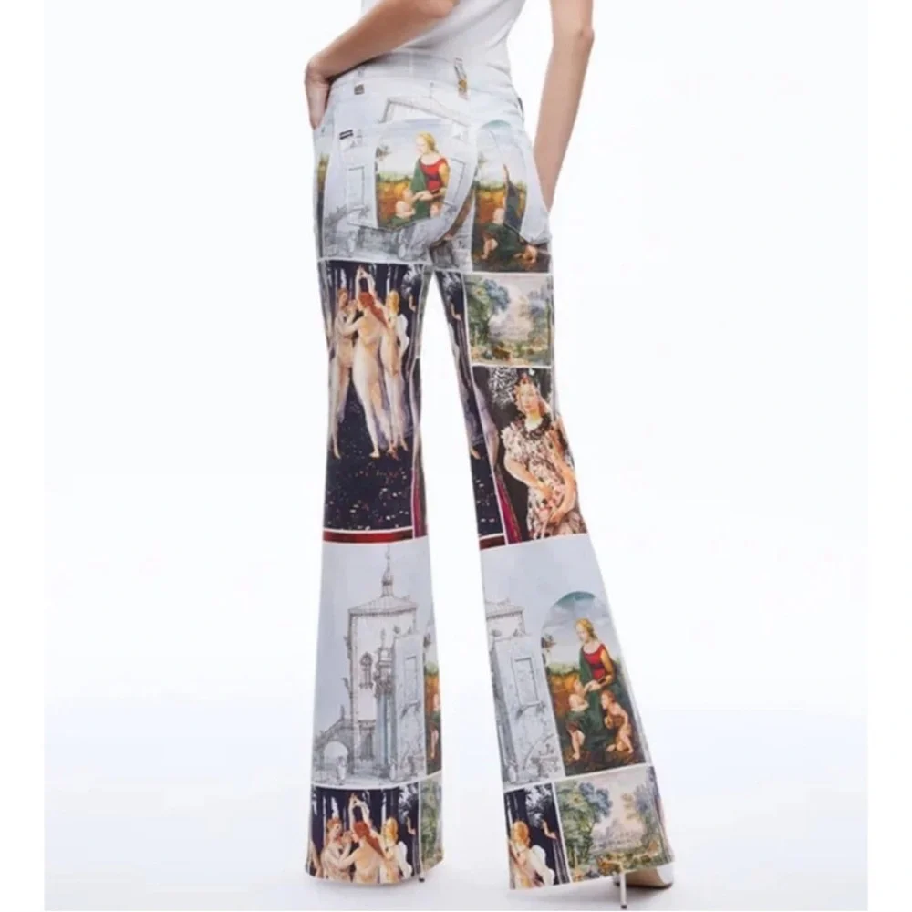 Alice & Olivia SUNDAY DREAMING JEANS - Picture 2 of 7